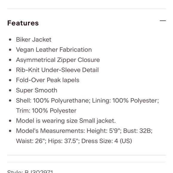 Women’s Leather Jacket - Picture 12 of 12